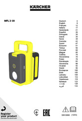 Kärcher MFL 2-18 Manual Del Usuario