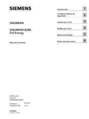 Siemens SINUMERIK 828D Manual De Sistema
