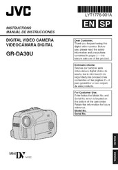 JVC GR-DA30U Manual De Instrucciones