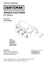 Craftsman 917.249160 Manual Del Usuario