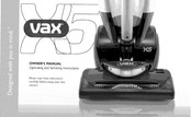 Vax X5 Manual Del Propietário