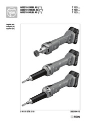 Fein AGSZ18-280BL Instrucciones De Uso