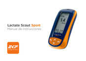 EKF Lactate Scout Sport Manual De Instrucciones