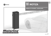 Motorline professional MOTIZA 5 Manual De Usuario/Instalador