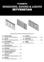 Dometic Oceanair Skyvenetian Instrucciones De Montaje Y De Uso