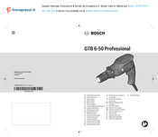 Bosch GTB 650 Professional Manual Original