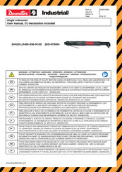 Desoutter SH420-LR400-S90-A10S Manual De Instrucciones