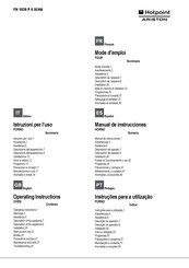 Hotpoint Ariston FH 1039P IX/HA Manual De Instrucciones