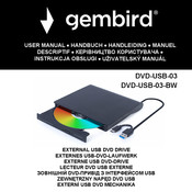 Gembird DVD-USB-03 Manual Del Usuario