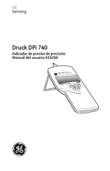 Druck DPI 740 Manual Del Usuario