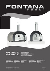 Fontana Forni MAESTRO 60 Manual De Uso