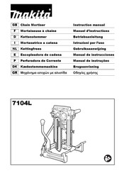 Makita 7104L Manual De Instrucciones