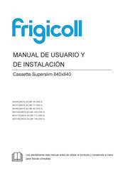 Frigicoll KCIBF-71 DN5.0 Manual De Usuario Y De Instalación