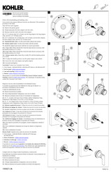 Kohler K-T35921-4 Instrucciones De Montaje