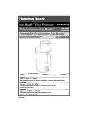 Hamilton Beach Big Mouth 70596 Manual De Instrucciones
