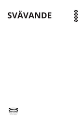 IKEA SVÄVANDE Manual De Instrucciones