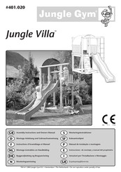 Jungle Gym Jungle Villa Instrucciones De Montaje