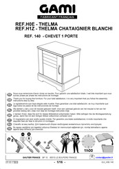 Gami THELMA H1Z-140 Instrucciones De Montaje