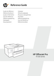 HP OfficeJet Pro 9720e Wide Format All-in-One Serie Guía De Referencia