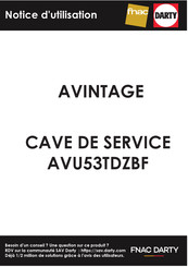 Avintage AVU53TDZBF Manual De Utilización