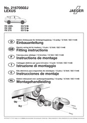 Jaeger 21670502J Instrucciones De Montaje