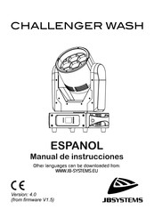 JB Systems CHALLENGER WASH Manual De Instrucciones