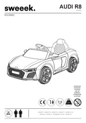 sweeek. AUDI R8 ROCR8RC Manual Del Usuario