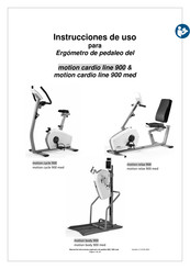 Emotion Fitness motion cardio line 900 med Instrucciones De Uso