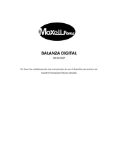 MAXELL POWER MP-BCD40P Manual Del Usuario