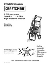 Craftsman 919.769010 Manual Del Propietário