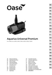 Oase Aquarius Universal Premium Eco 6000 Instrucciones De Uso