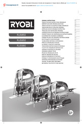 Ryobi RJS950 Traducción De Las Instrucciones Originales