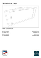 ROBLIN NATURE 1000 INOX Manual De Instalación
