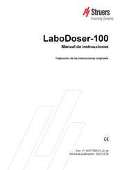 Struers LaboDoser-100 Manual De Instrucciones