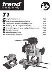 TREND T1 Serie Instrucciones Originales