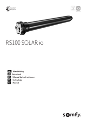 SOMFY RS100 SOLAR io Manual De Instrucciones