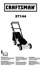 Craftsman 37144 Manual De Las Instrucciones