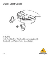 Behringer T-BUDS Manual De Instrucciones