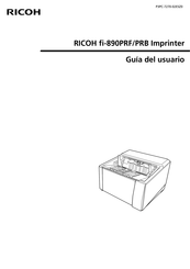 Ricoh fi-890PRB Guia Del Usuario