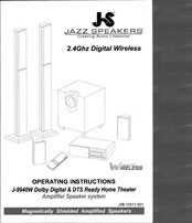 Jazz Speakers J-9940W Manual De Instrucciones