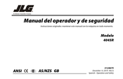 Oshkosh JLG 404SR Manual Del Operador  Y De Seguridad