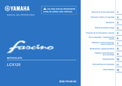 Yamaha LCG125 2021 Manual Del Propietário