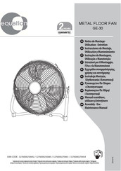 EQUATION GE-30 Instrucciones De Montaje, Utilización Y Mantenimiento