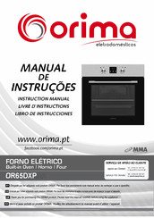 Orima OR65DXP Libro De Instrucciones