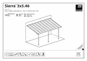 Palram Sierra 3x5.46 Manual De Instrucciones