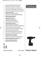 Toolson PRO-AS 14,4 Li-1 Manual De Instrucciones Original