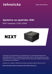 NZXT C 1200 Manual De Instrucciones