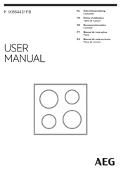 AEG IKB64431FB Manual De Instrucciones