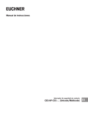 EUCHNER CES-AP-C01-CH-SB-111708 Manual De Instrucciones