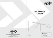 Ppa BH POWER CHAIN Manual Tecnico